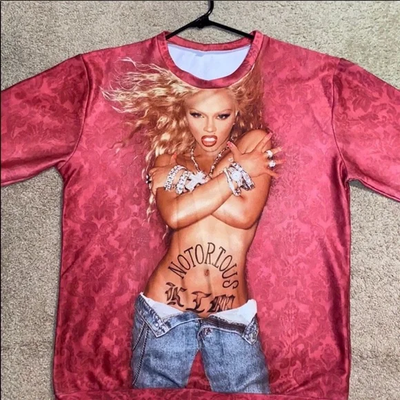 Lil Kim (Notorious K.I.M.) long sleeve shirt.